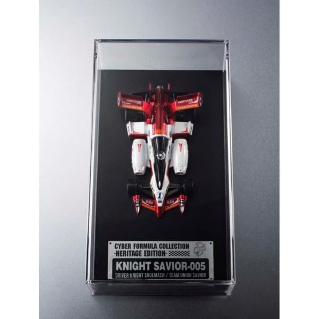 MegaHouse Miniatur Knight Saber 005 Cyber Formula Heritage Edition Figure