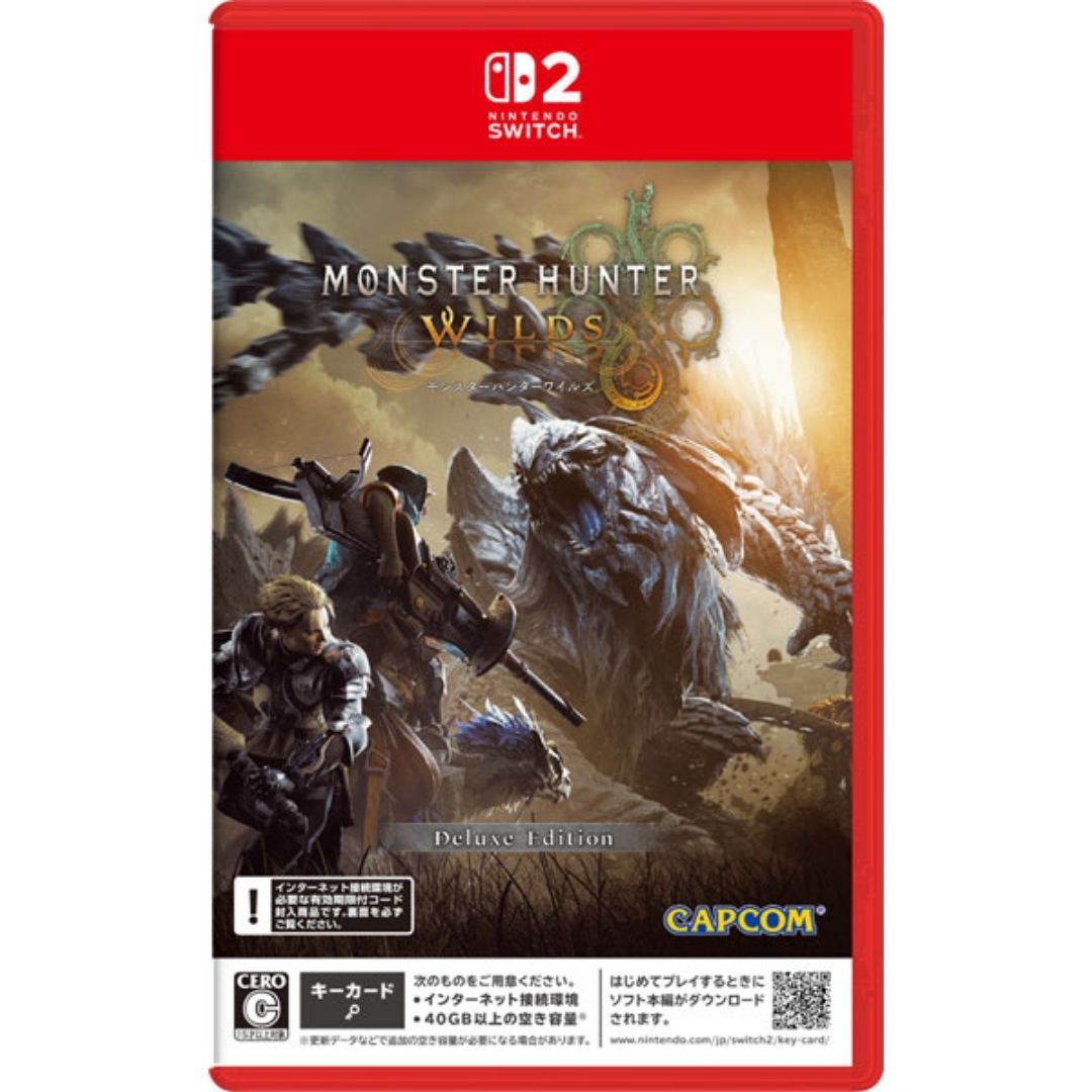Monster Hunter Wilds Deluxe Edition Nintendo Switch 2 Bonus Pembelian Awal