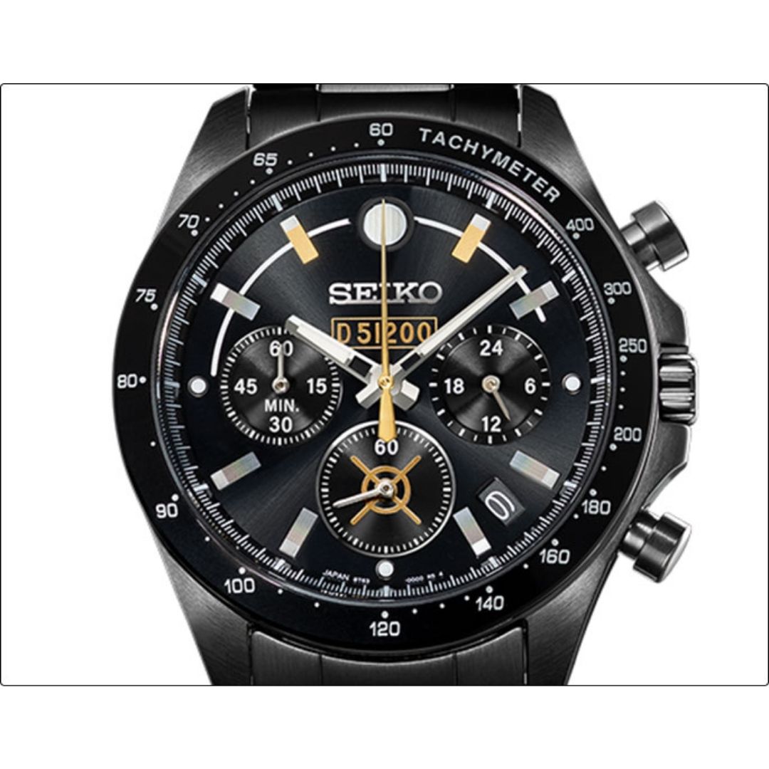 Jam Tangan Seiko D51 Steam Locomotive Collaboration Watch Edisi Showa 100 Tahun