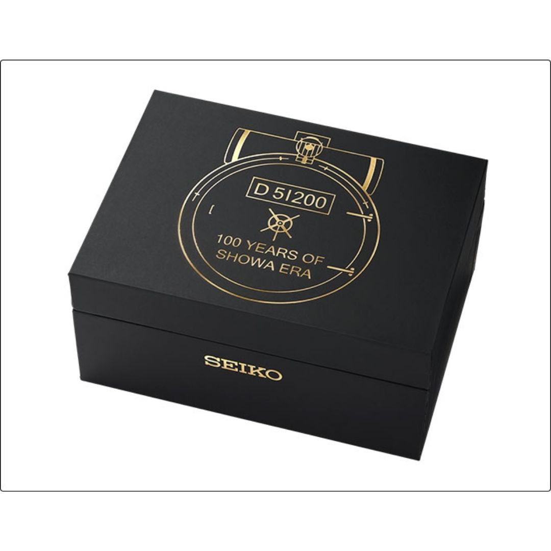 Jam Tangan Seiko D51 Steam Locomotive Collaboration Watch Edisi Showa 100 Tahun