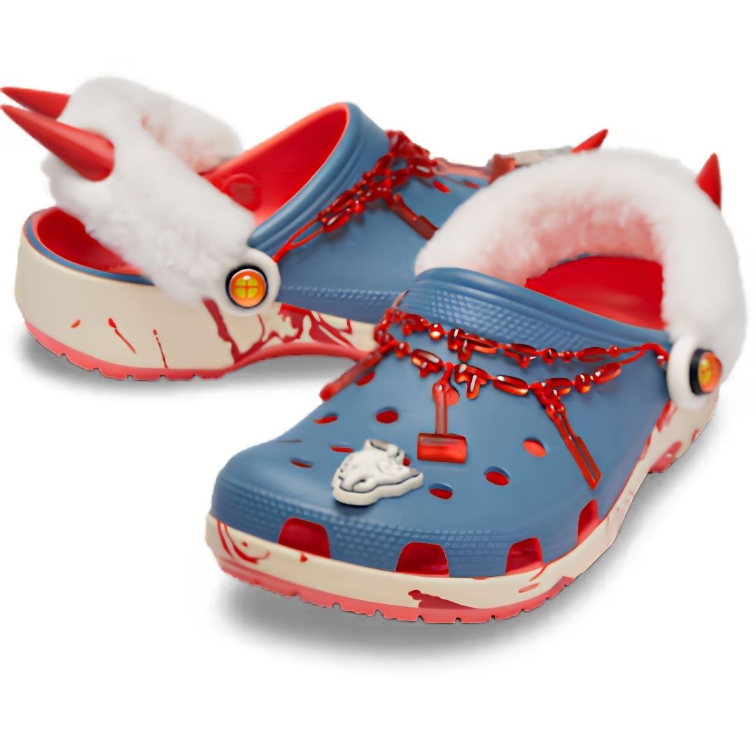 Crocs Power Classic Clog Limited Edition dengan Jibbitz