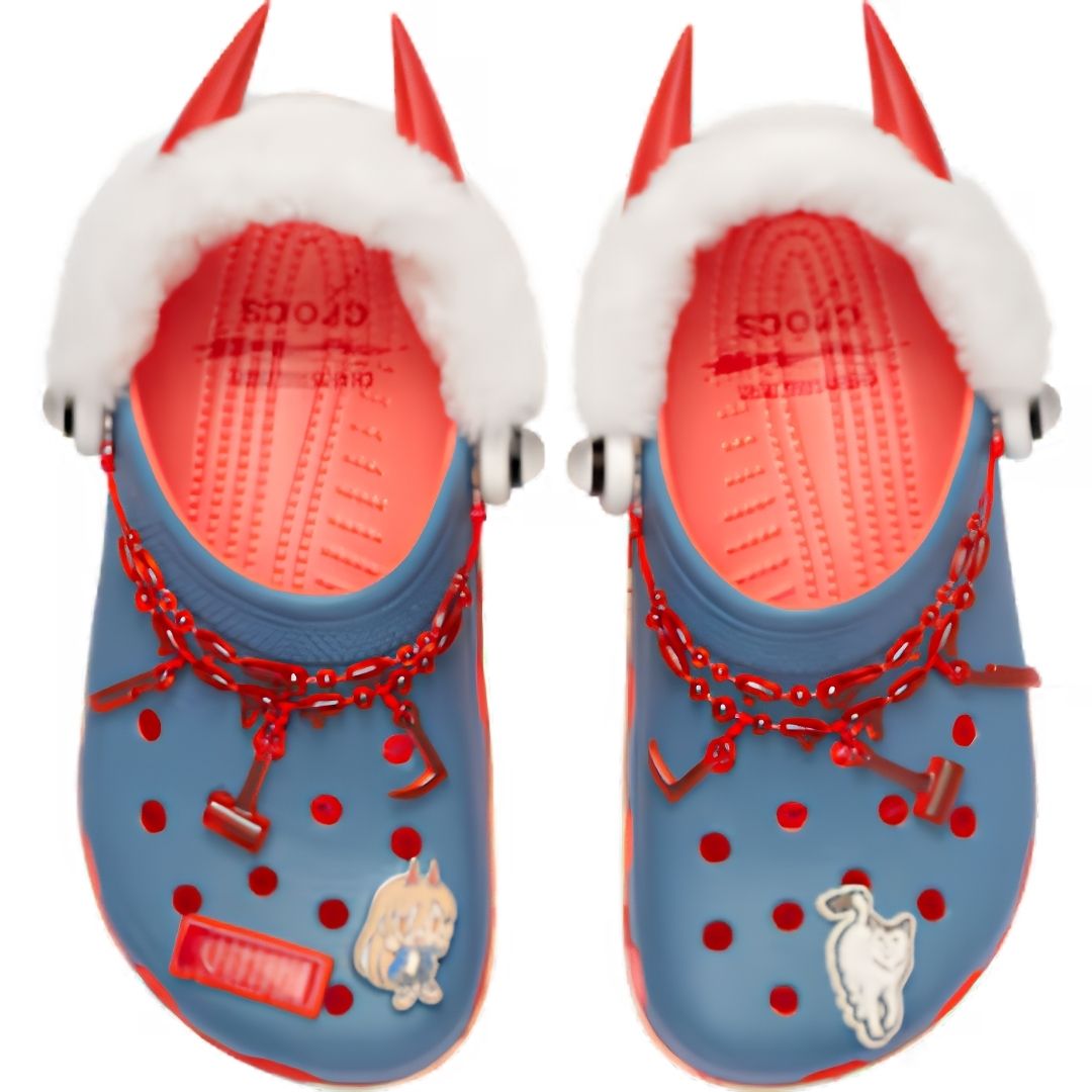 Crocs Power Classic Clog Limited Edition dengan Jibbitz Crocs Power Classic Clog Limited Edition dengan Jibbitz