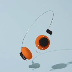 Headphone FINAL audio PORTA Wireless Headphones Orange