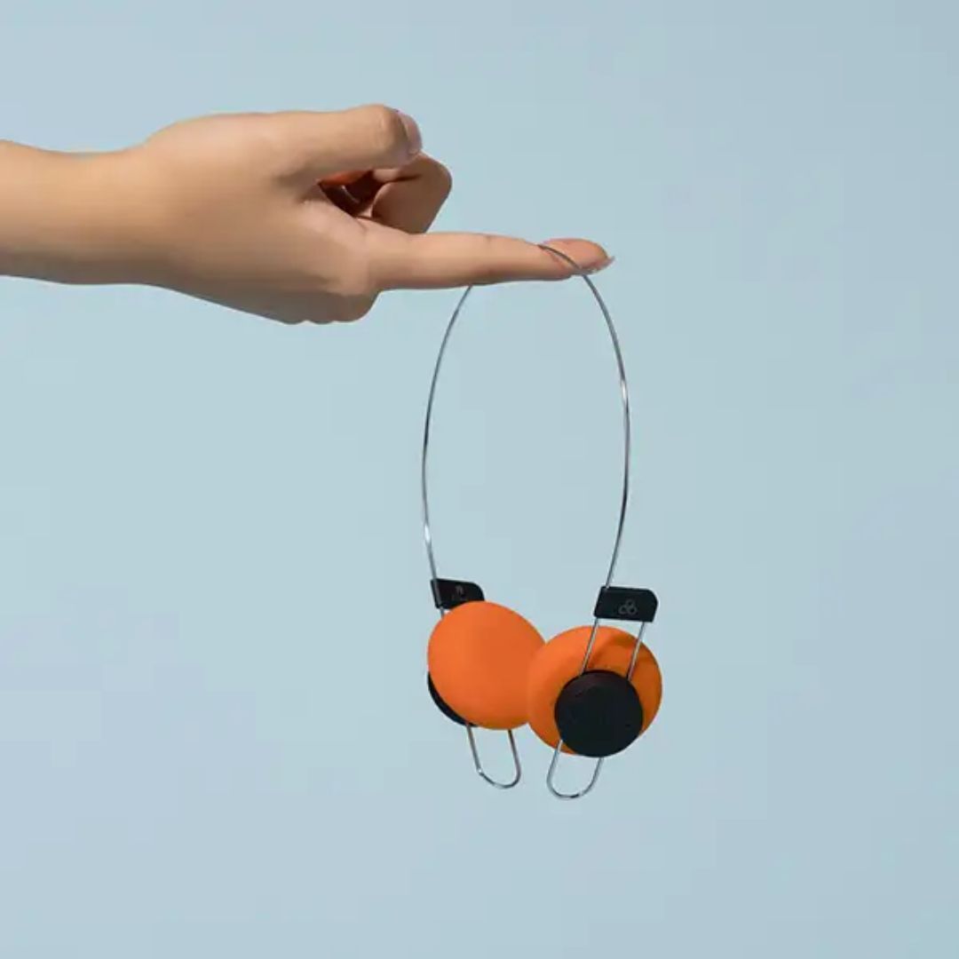 Headphone FINAL audio PORTA Wireless Headphones Orange