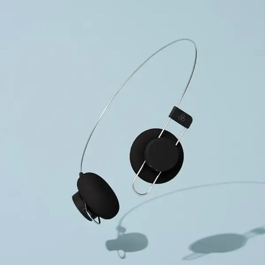  Headphone FINAL audio PORTA Wireless Headphones Black 