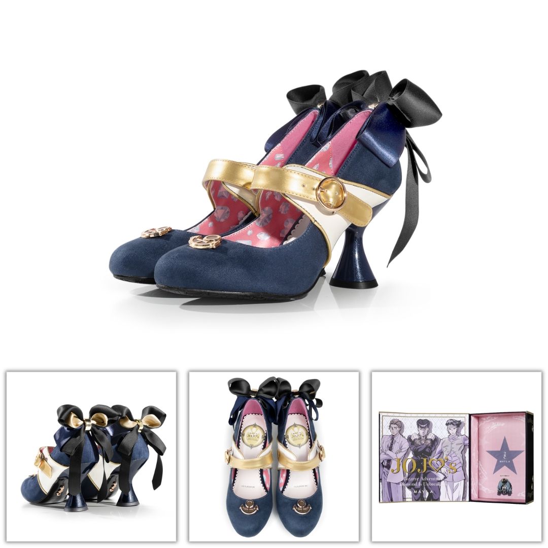  MAYLA JoJo Diamond Is Unbreakable Iconic Shoes On Version Pumps (JoJo's Bizarre Adventure) 