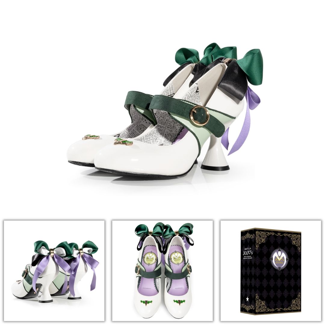  MAYLA JoJo Diamond Is Unbreakable Iconic Shoes On Version Pumps (JoJo's Bizarre Adventure) 