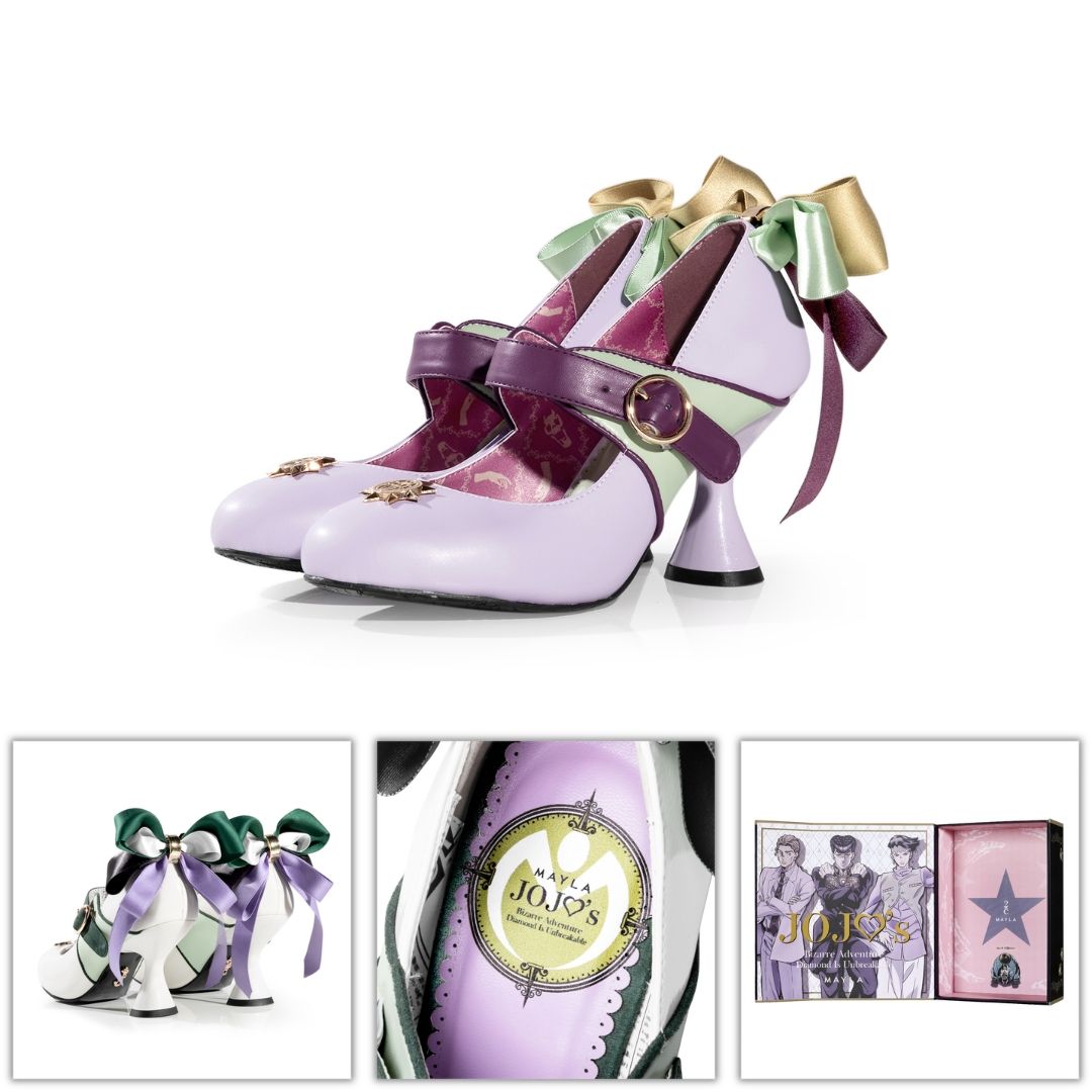  MAYLA JoJo Diamond Is Unbreakable Iconic Shoes On Version Pumps (JoJo's Bizarre Adventure) 