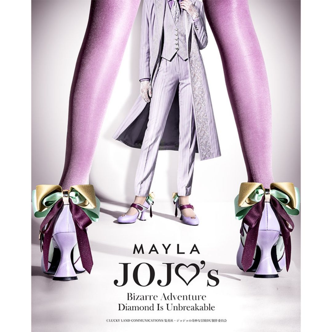  MAYLA JoJo Diamond Is Unbreakable Iconic Shoes On Version Pumps (JoJo's Bizarre Adventure) 