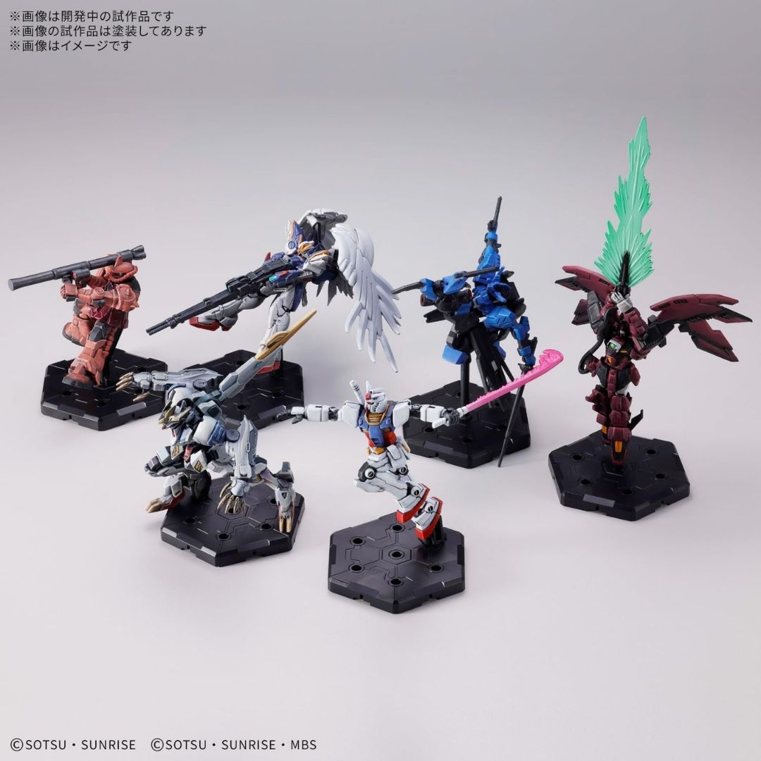 BANDAI SPIRITS Gundam Assemble Starter Set 01 Miniatur Board Game