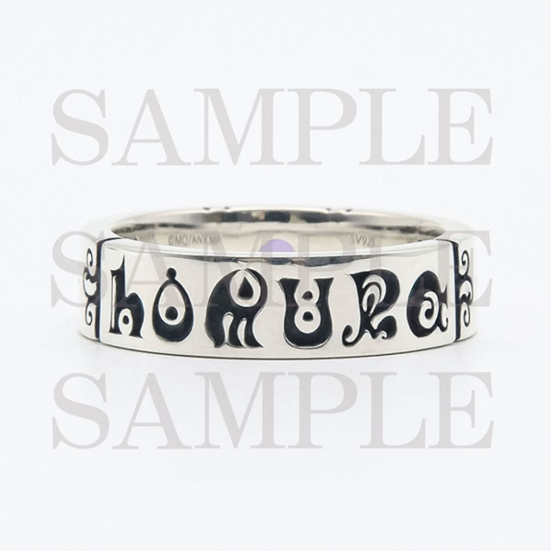 Soul Gem Ring Homura Akemi SV925 Silver dengan Rantai Kalung 2 Way