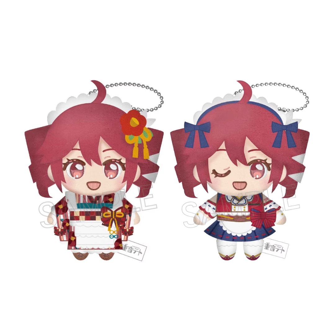TWINDRILL Plush Mascot Kasane Teto Japanese Modern Cafe Series TWINDRILL Plush Mascot Kasane Teto Japanese Modern Cafe Series