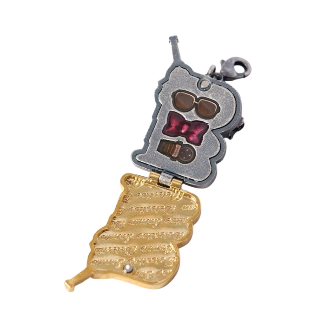 Q-Pot Kalung Brosh Detective Conan Q-Pot Detective Badge 2 Way Limited Q-Pot Kalung Brosh Detective Conan Q-Pot Detective Badge 2 Way Limited