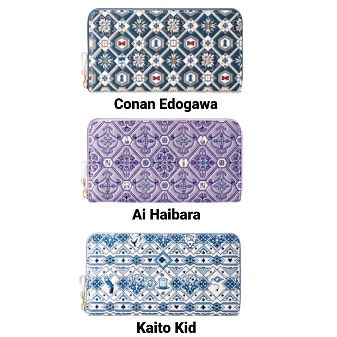 Detective Conan Asakusa Bunko Long Wallet Dompet Panjang Detective Conan Asakusa Bunko Long Wallet Dompet Panjang