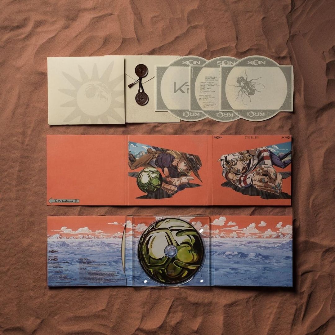 Kroi SPIN CD Steel Ball Run JoJo's Bizarre Adventure Mega Jacket
