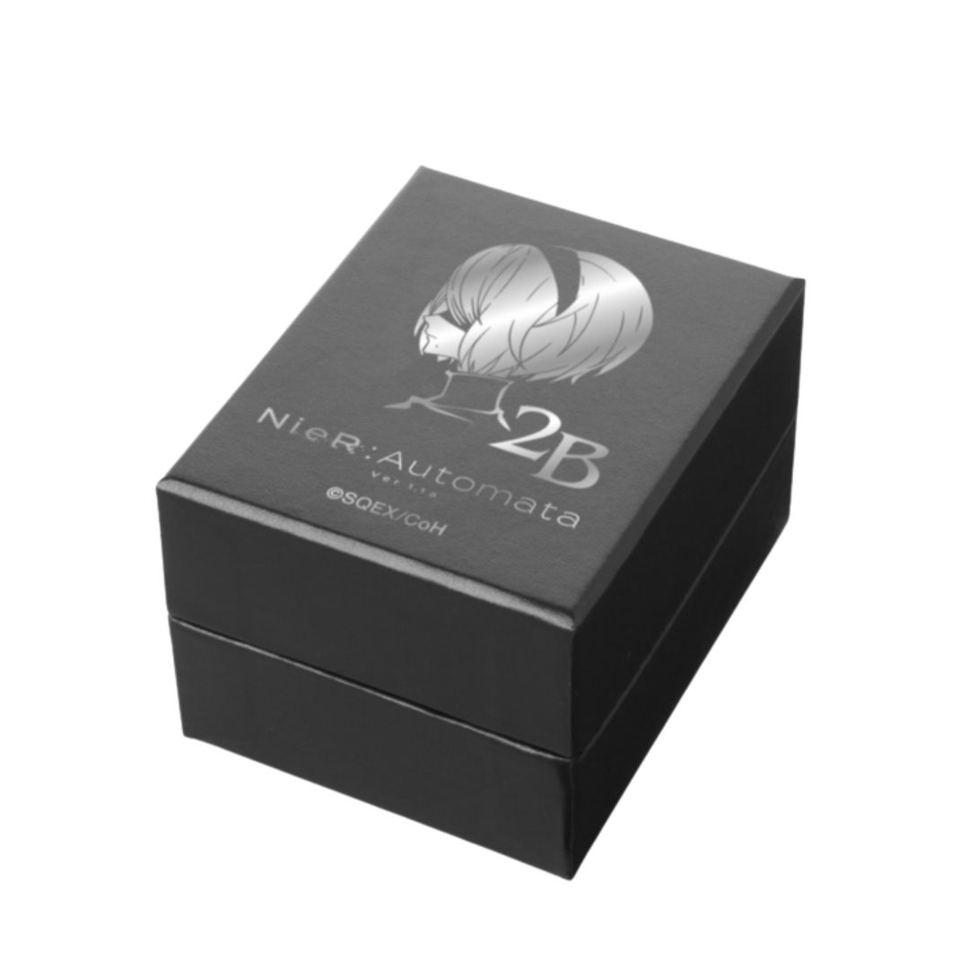 Nier Automata 2B Silicone Band Watch Anime YoRHa Casual Wristwatch Box