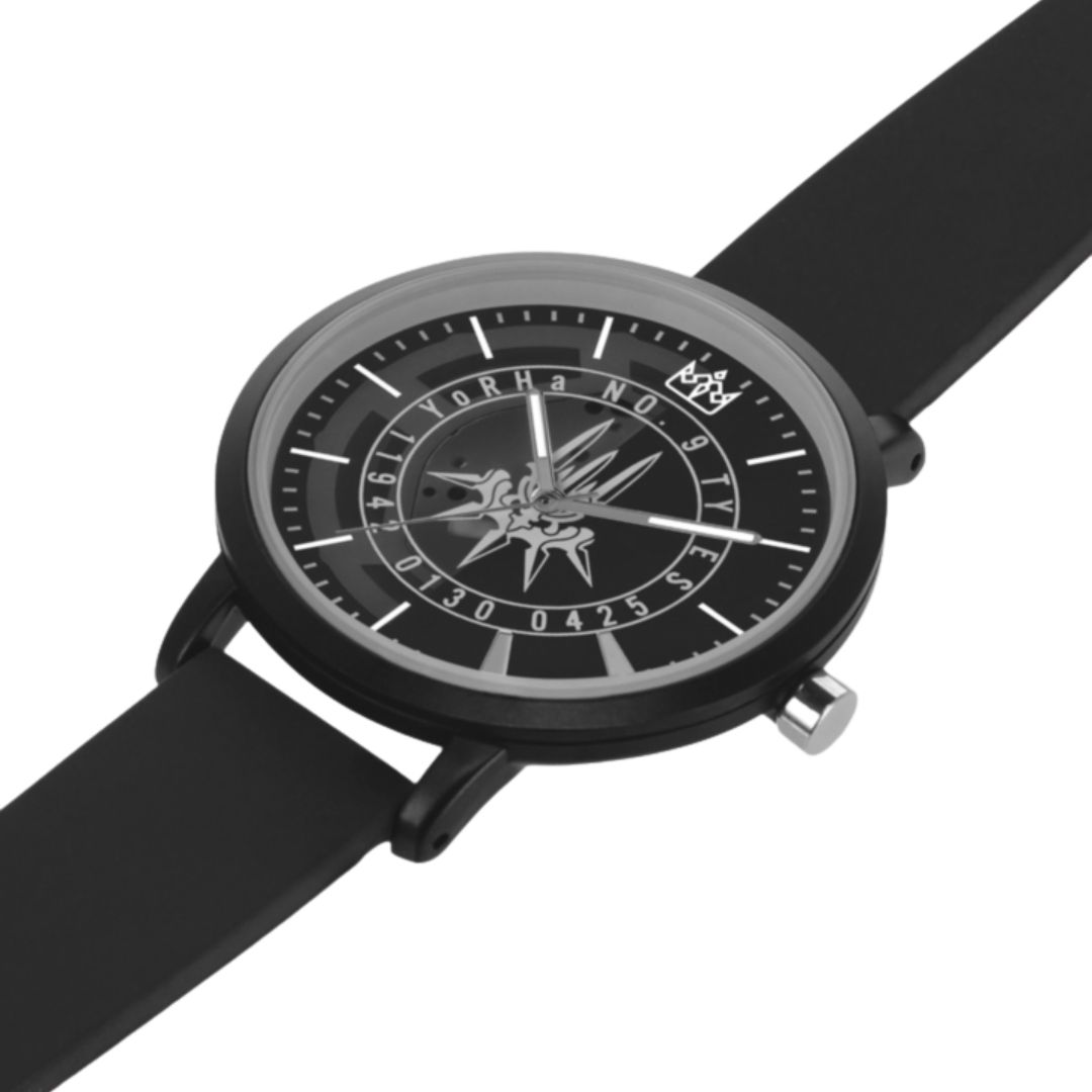 Nier Automata 9S Silicone Band Watch Anime YoRHa Fashion Wristwatch Box