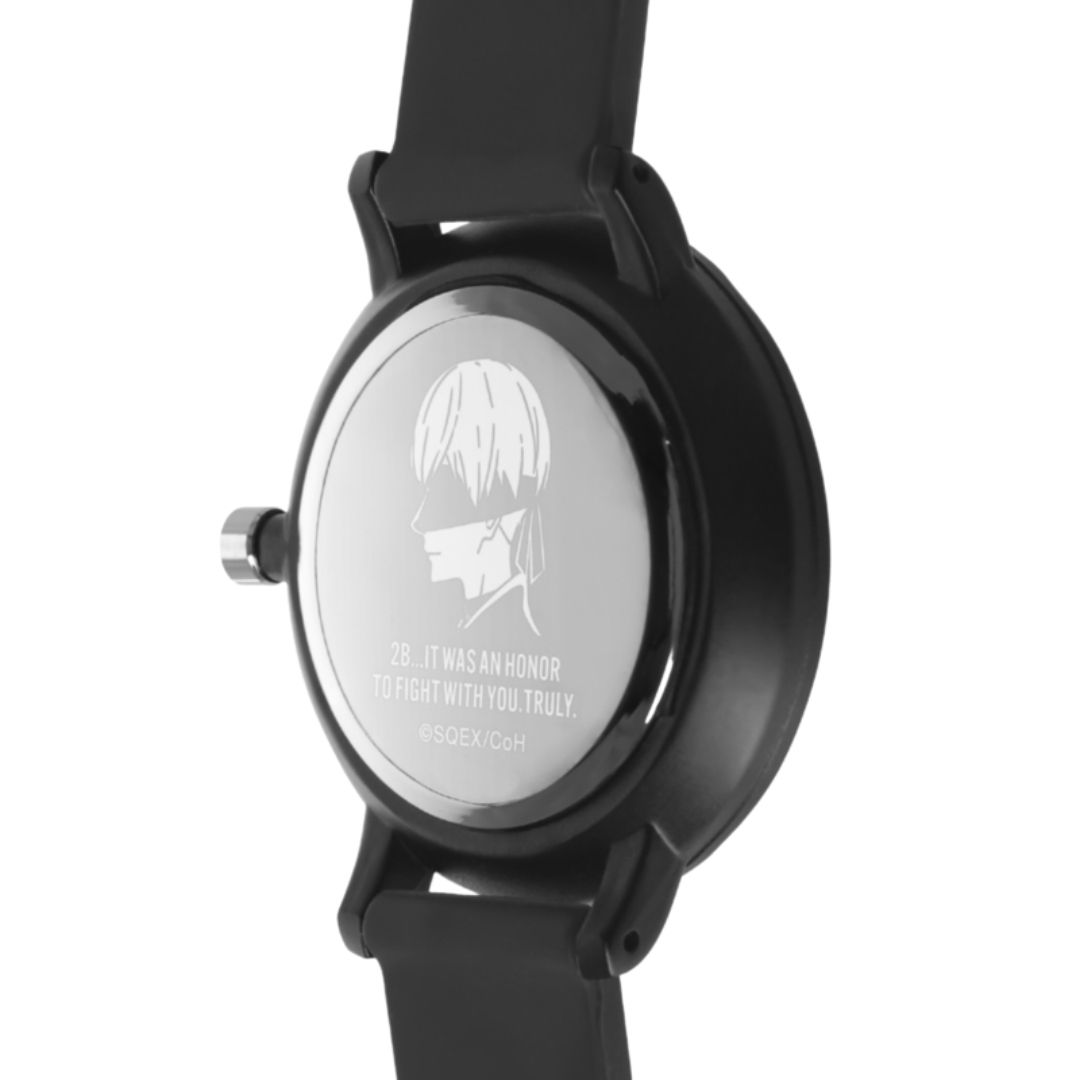 Nier Automata 9S Silicone Band Watch Anime YoRHa Fashion Wristwatch Box