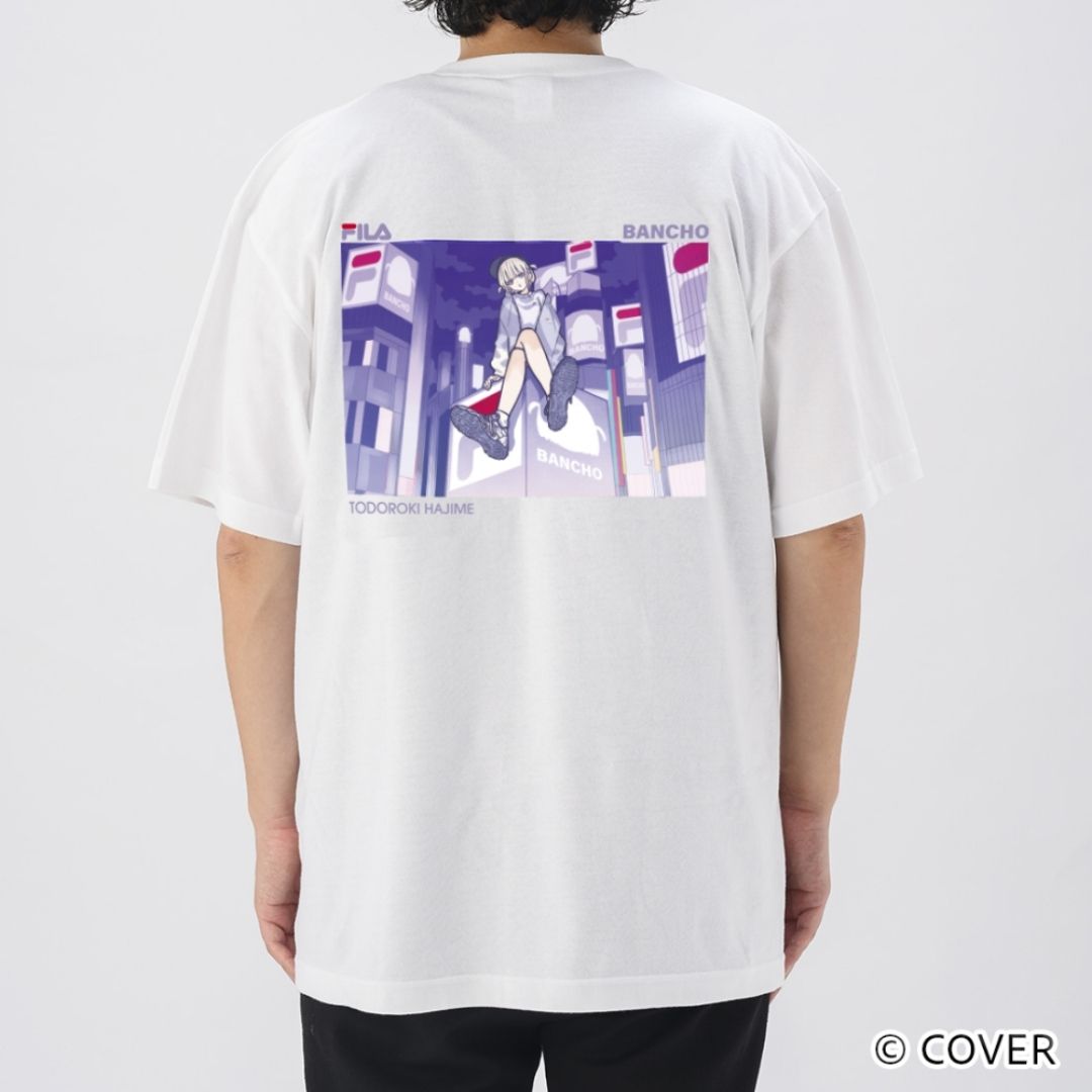  Kaos FILA TODOROKI HAJIME T-shirt & Acrylic Stand Set 
