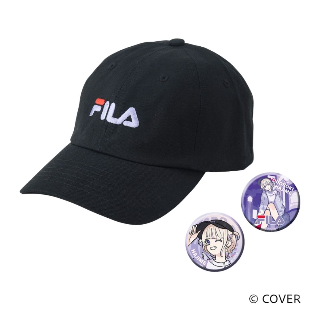 Topi FILA TODOROKI HAJIME CAP & Button Badge