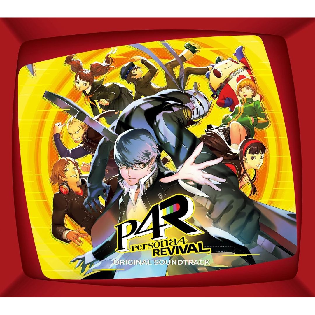 Persona 4 Revival Original Soundtrack 4CD Bonus Tin Badge