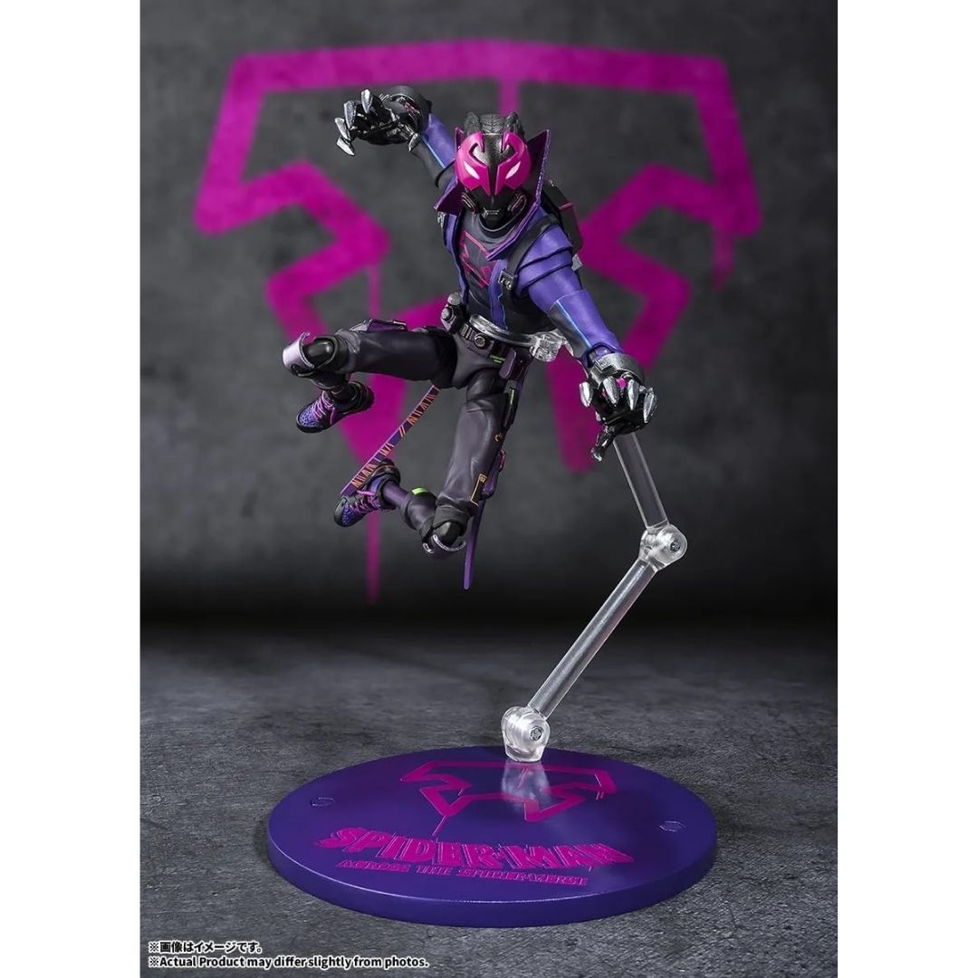 SH Figuarts Miles G. Morales Spider-Man Across Spider-Verse Action Figure SH Figuarts Miles G. Morales Spider-Man Across Spider-Verse Action Figure
