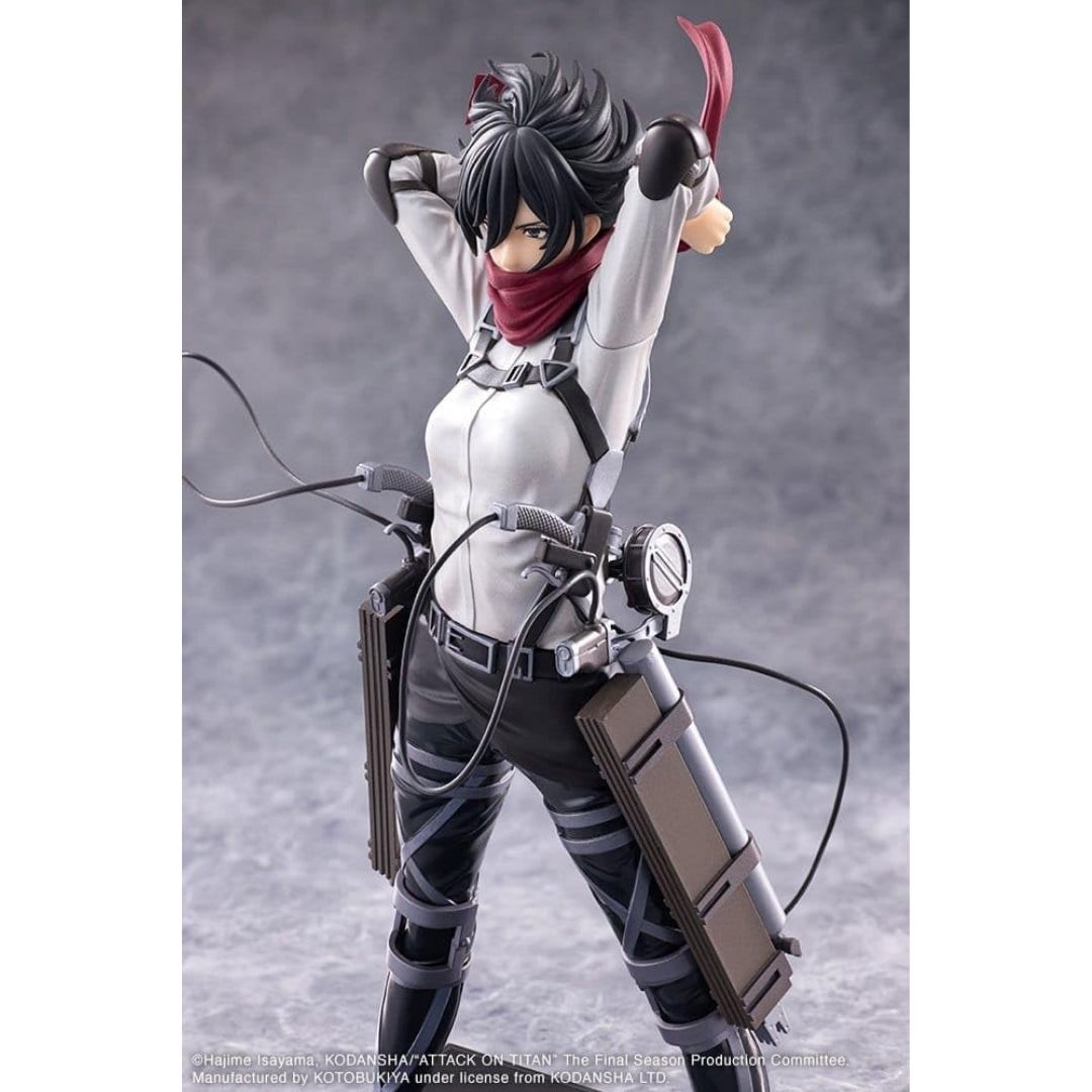 OSHI WORKS Mikasa Ackerman Final Season Figure 245 mm untuk Koleksi OSHI WORKS Mikasa Ackerman Final Season Figure 245 mm untuk Koleksi