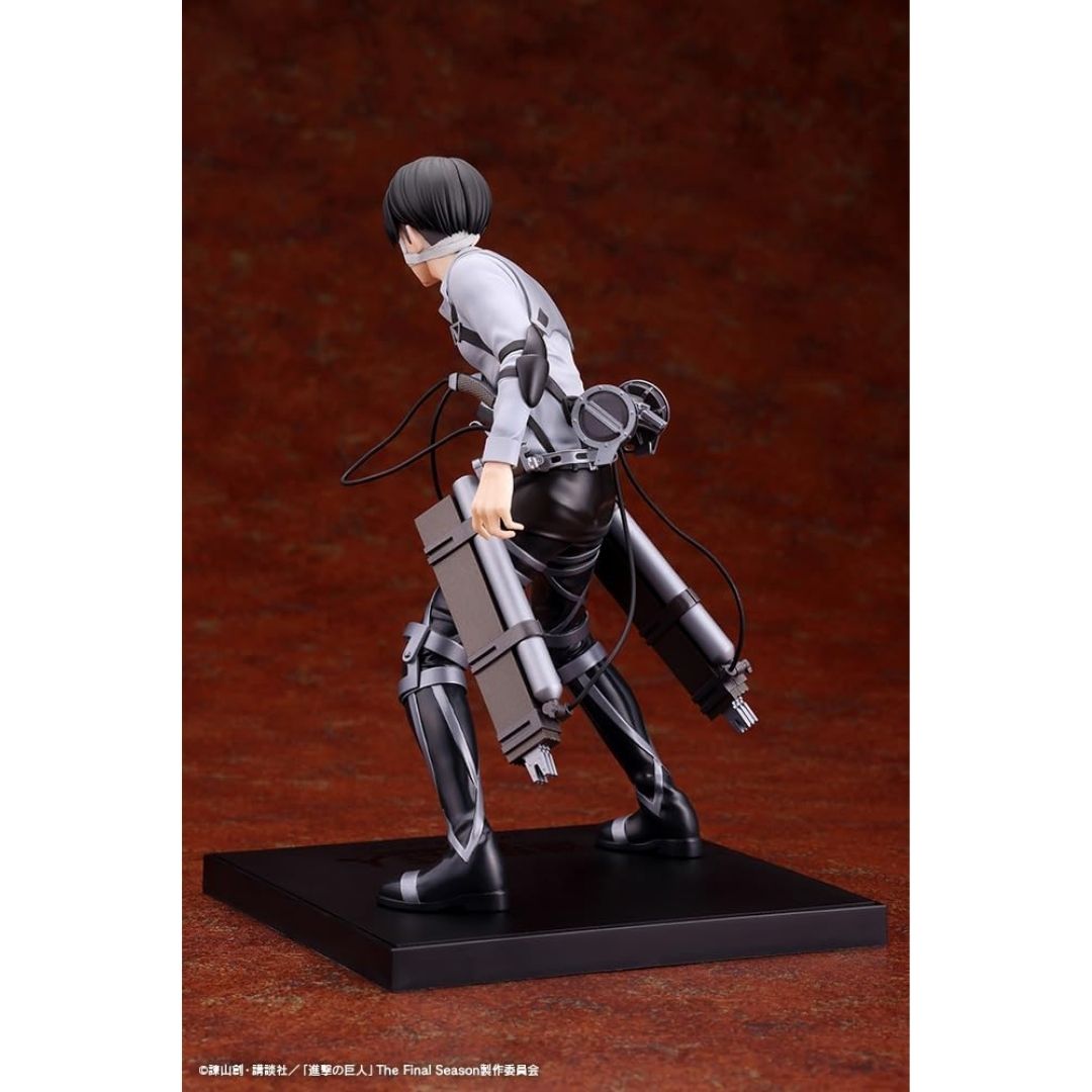 OSHI WORKS Levi Ackerman Final Season Figure 195 mm untuk Koleksi Anime