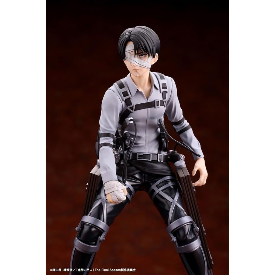 OSHI WORKS Levi Ackerman Final Season Figure 195 mm untuk Koleksi Anime