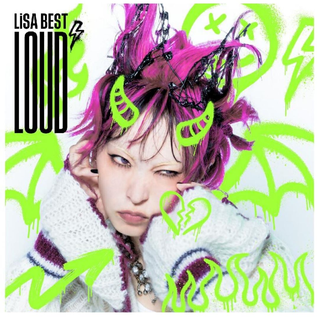 Album Best LiSA BEST LOUD First Press Limited Edition B 2CD DVD