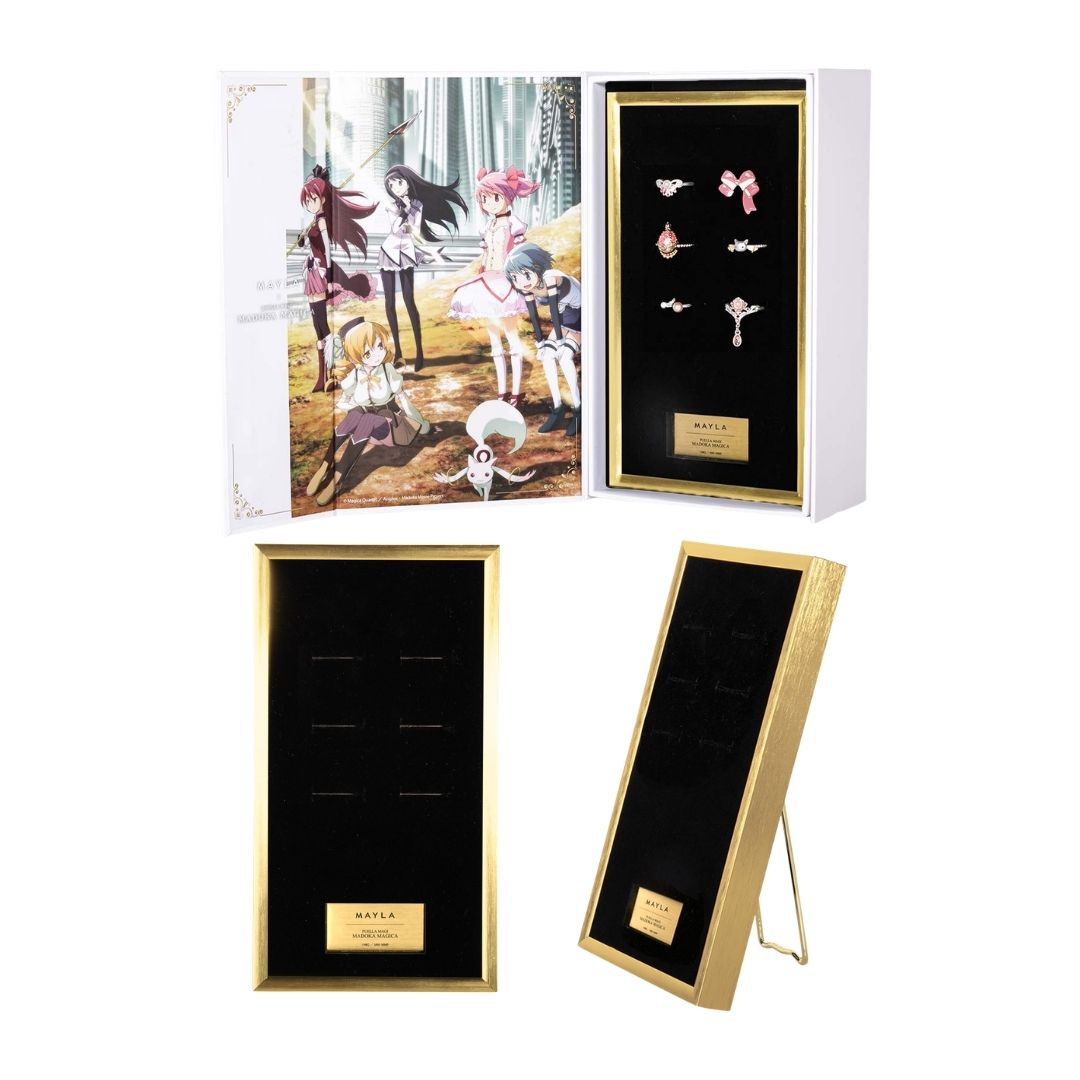 Mayla Puella Magi Madoka Magica Iconic Story Ring Object Set Merchandise