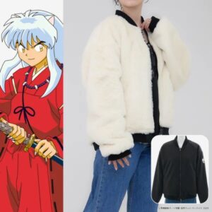Super Groupies x Inuyasha Model Reversible Blouson Jaket Bomber Eksklusif