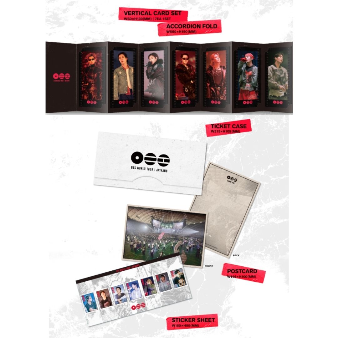 BTS WORLD TOUR ARIRANG Blu-ray dan Digital Code Edisi Konser Tokyo Dome BTS WORLD TOUR ARIRANG Blu-ray dan Digital Code Edisi Konser Tokyo Dome