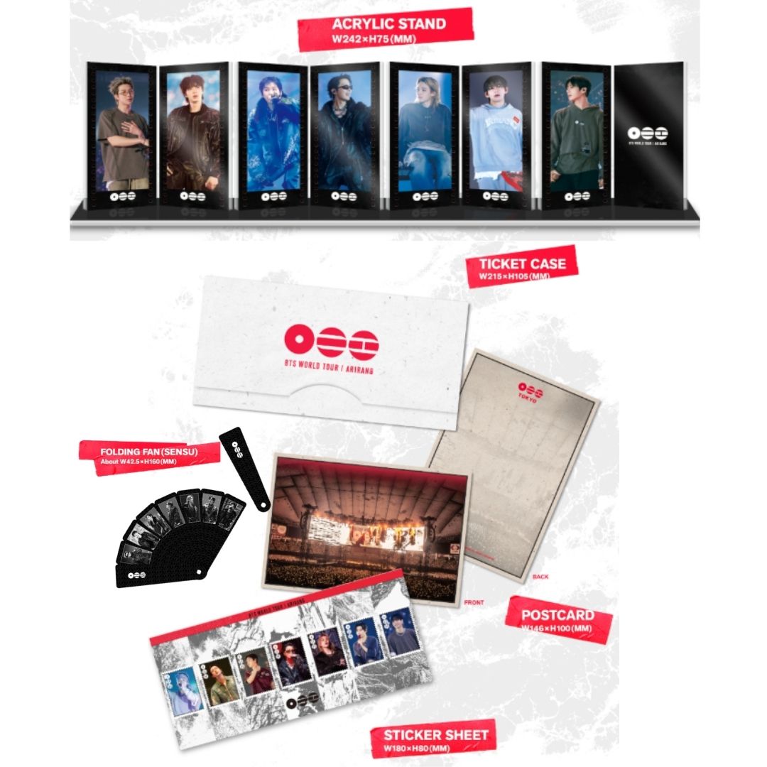 BTS WORLD TOUR ARIRANG Blu-ray dan Digital Code Edisi Konser Tokyo Dome