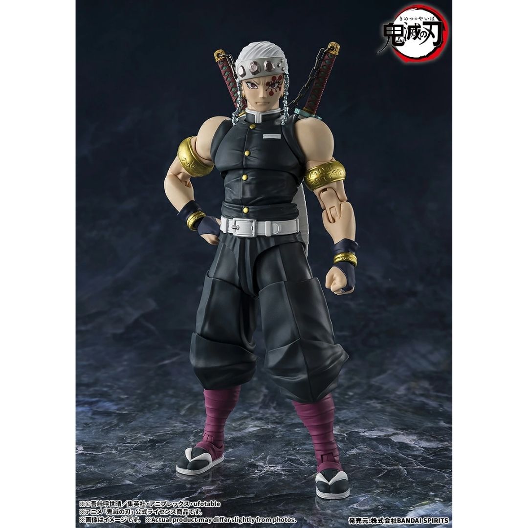 Bandai Spirits SHFiguarts Uzui Tengen Figure Demon Slayer untuk Koleksi Bandai Spirits SHFiguarts Uzui Tengen Figure Demon Slayer untuk Koleksi
