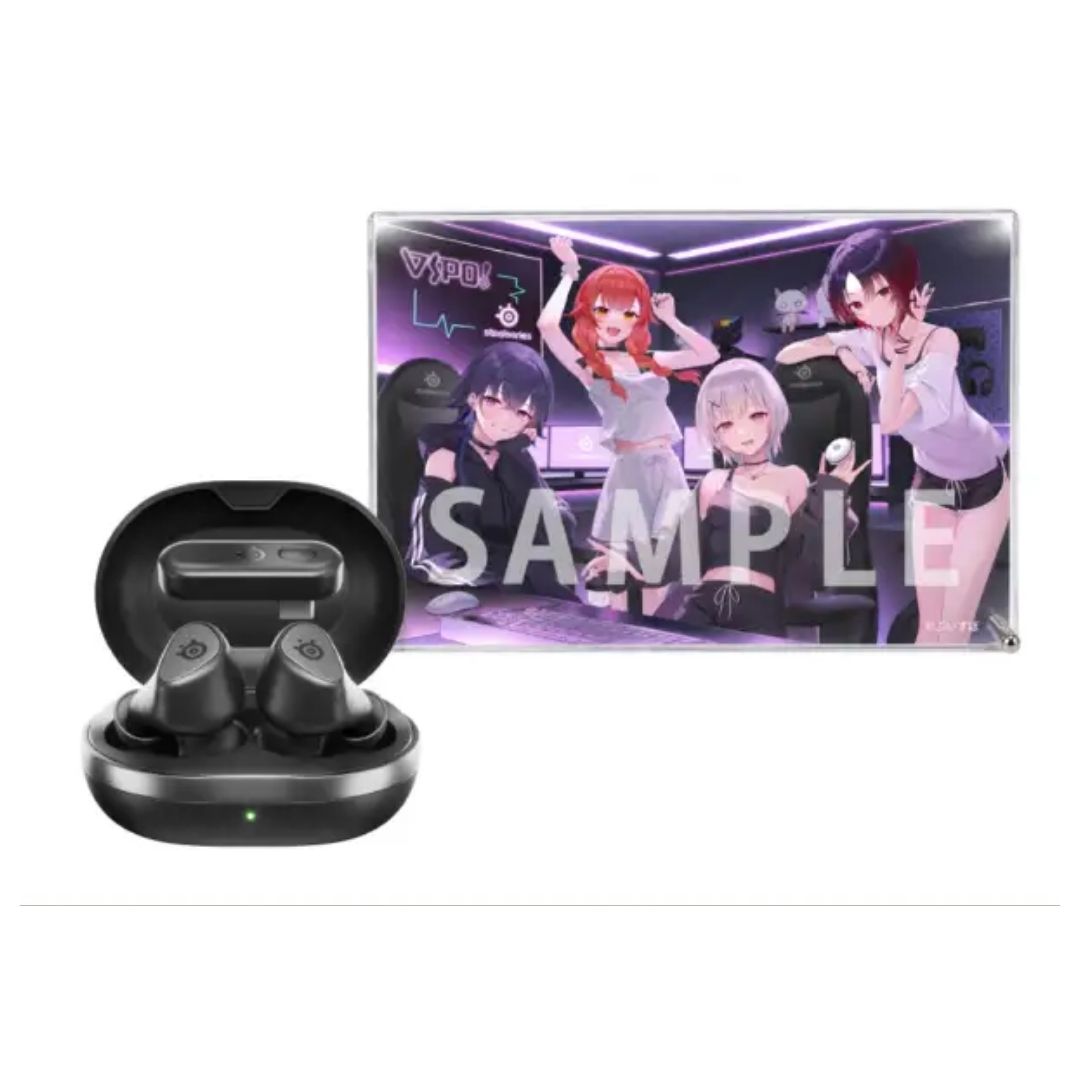 Steelseries X VSPO Arctis GameBuds Earphone Gaming Nirkabel Kolaborasi Eksklusif