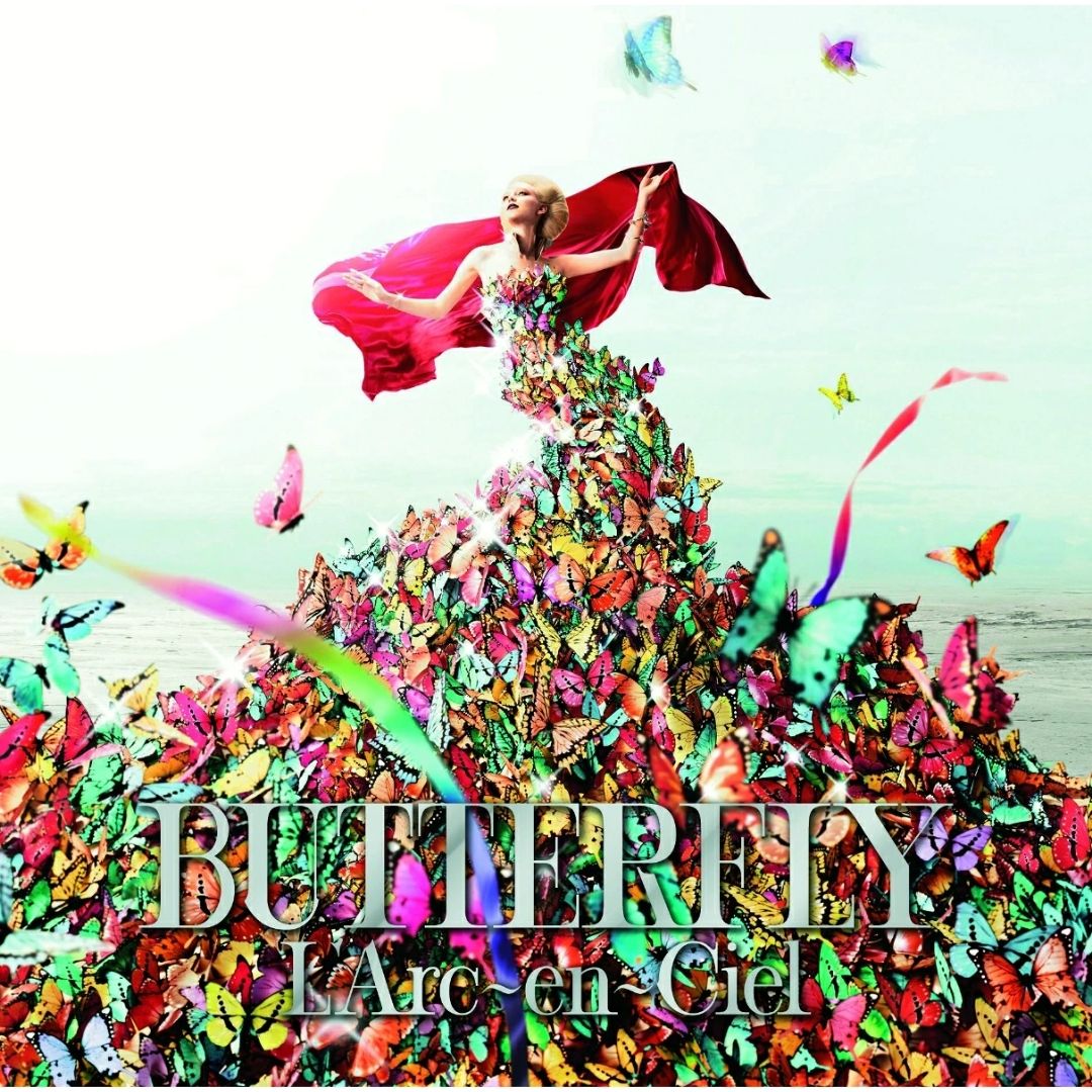 L'Arc-en-Ciel BUTTERFLY Piringan Hitam Vinyl Album Edisi Ulang Tahun