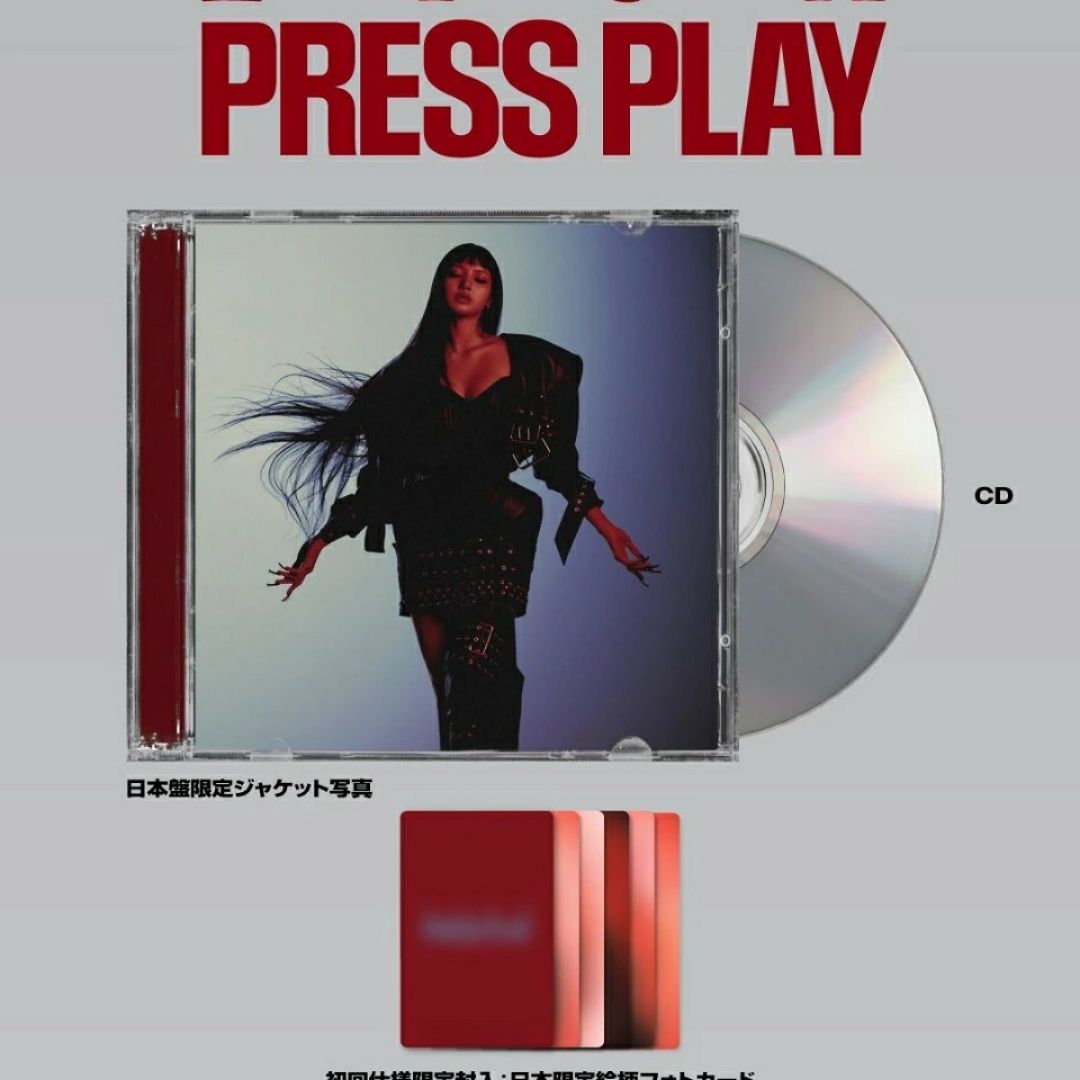 LiSA Press Play CD Photo Card C dengan Bonus Edisi Jepang Terbatas LiSA Press Play CD Photo Card C dengan Bonus Edisi Jepang Terbatas