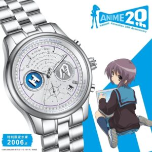 Haruhi Suzumiya Yuki Nagato Watch Chronograph 20th Anniversary Limited Haruhi Suzumiya Yuki Nagato Watch Chronograph 20th Anniversary Limited