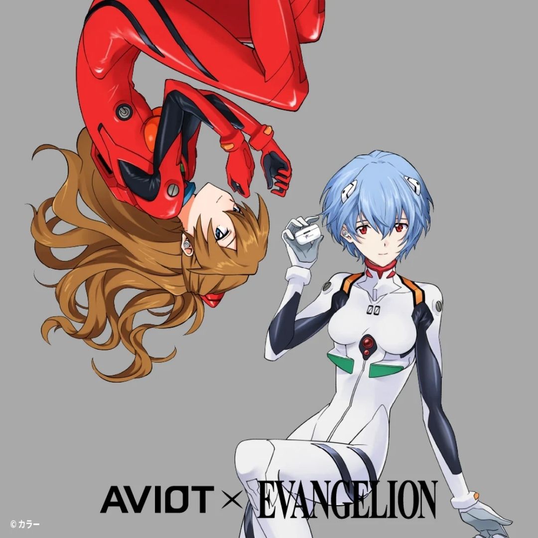 Aviot X Evangelion TE V1R EVA Collaboration Earphones TWS Spesial