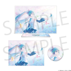 Project Sekai Colorful Stage! feat. Hatsune Miku WORLD LINK Premium Poster Set (Acrylic stand, Card, Can badge)