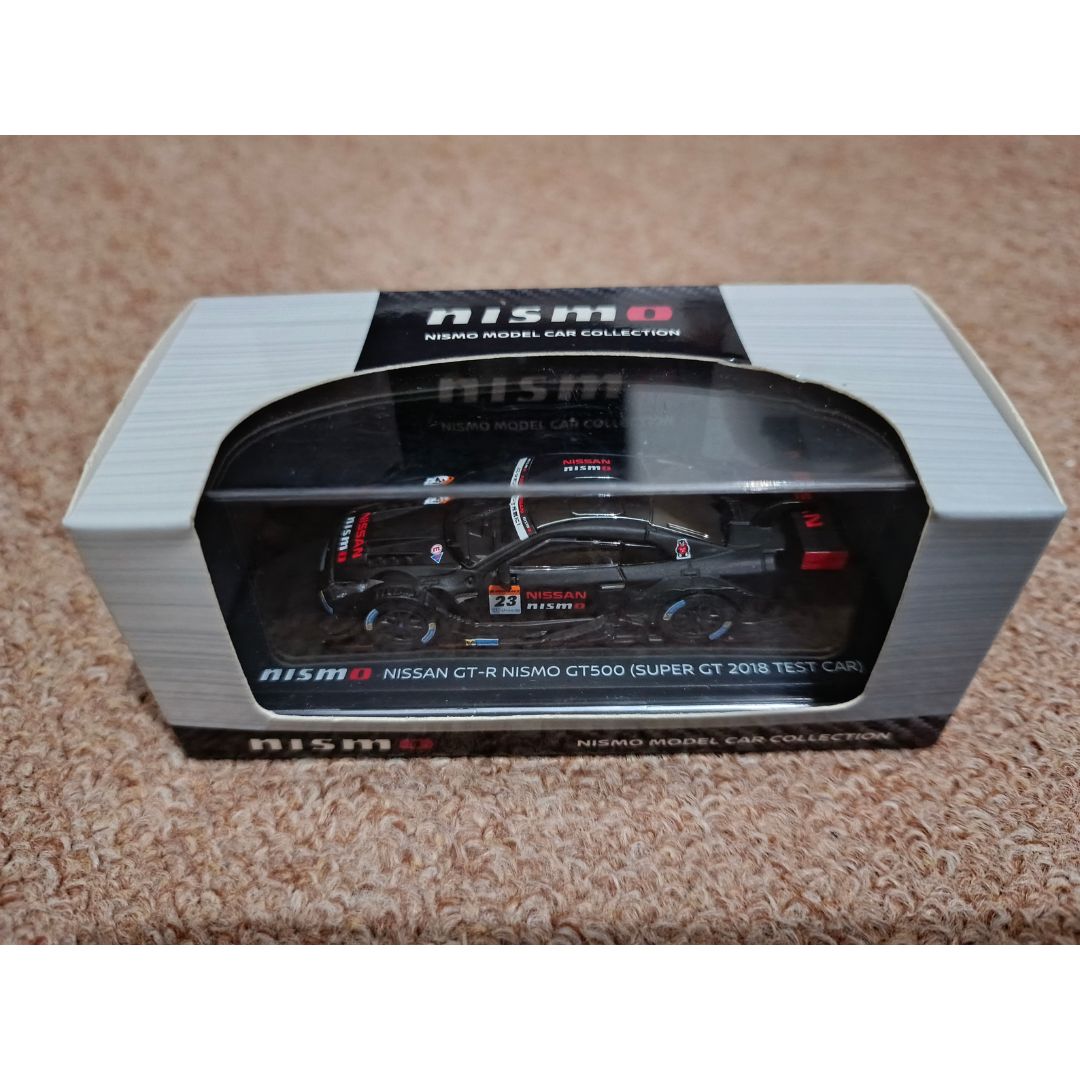 Minicar Nissan GT-R Nismo GT500 Super GT 2018 Test Car Minicar Nissan GT-R Nismo GT500 Super GT 2018 Test Car