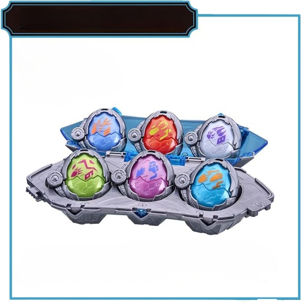 Bandai Kamen Rider Myth DX X-Eggs Pack Official Storage Case Set