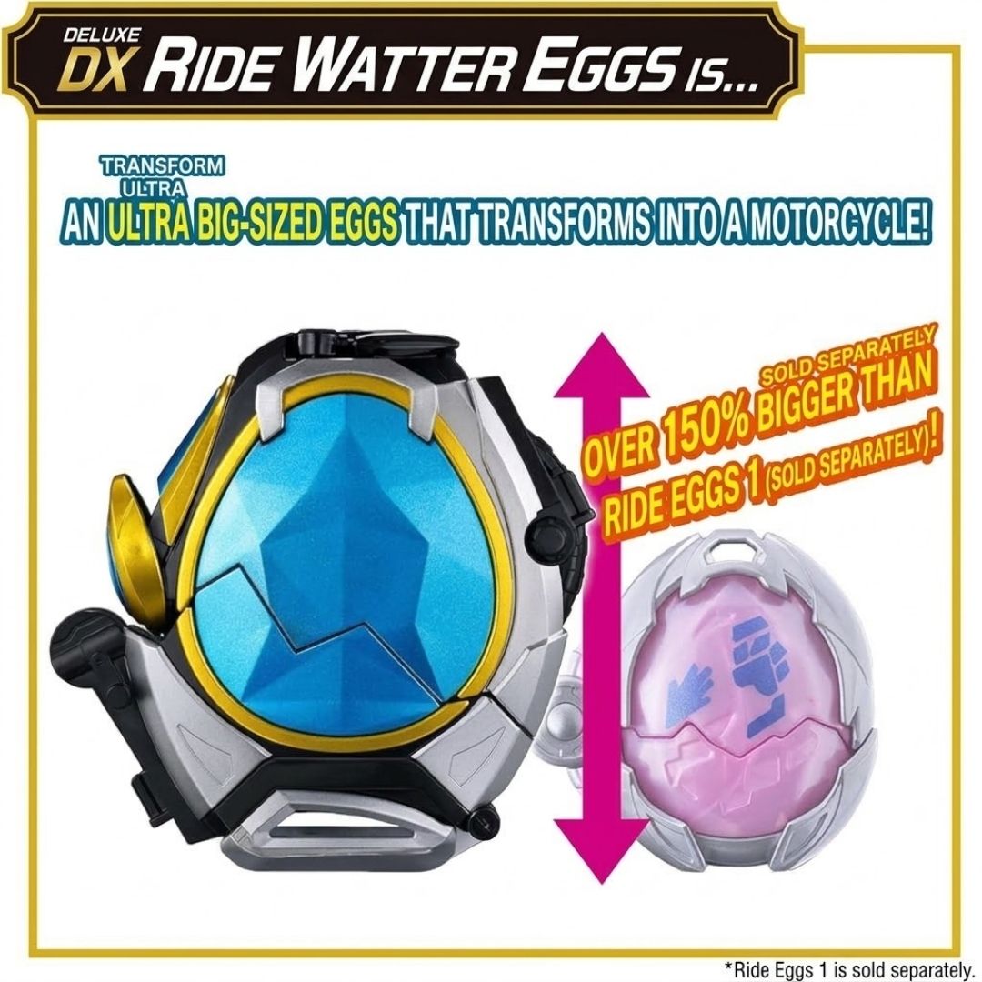 Bandai DX Ride Watter X-Eggs Myth Kamen Rider Official Vehicle Edition