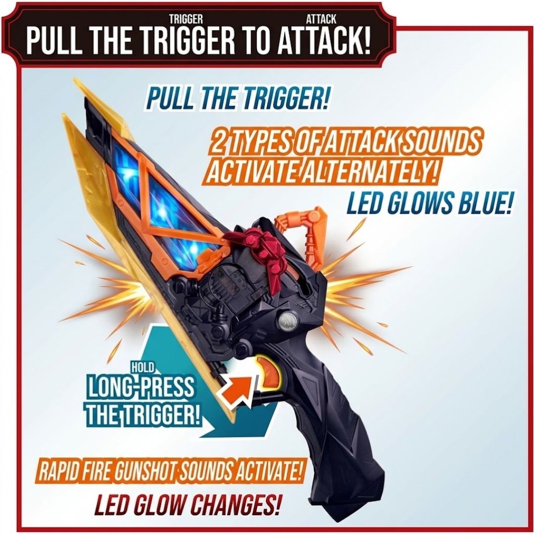 Pedang Bandai DX Maou Blade Kamen Rider Myth Official Weapon Edition