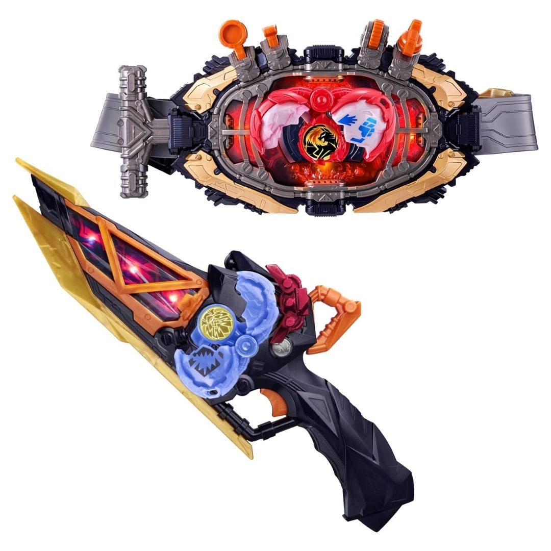 Bandai DX Mao Driver & Mao Blade Set Kamen Rider Myth Official Box Bandai DX Mao Driver & Mao Blade Set Kamen Rider Myth Official Box