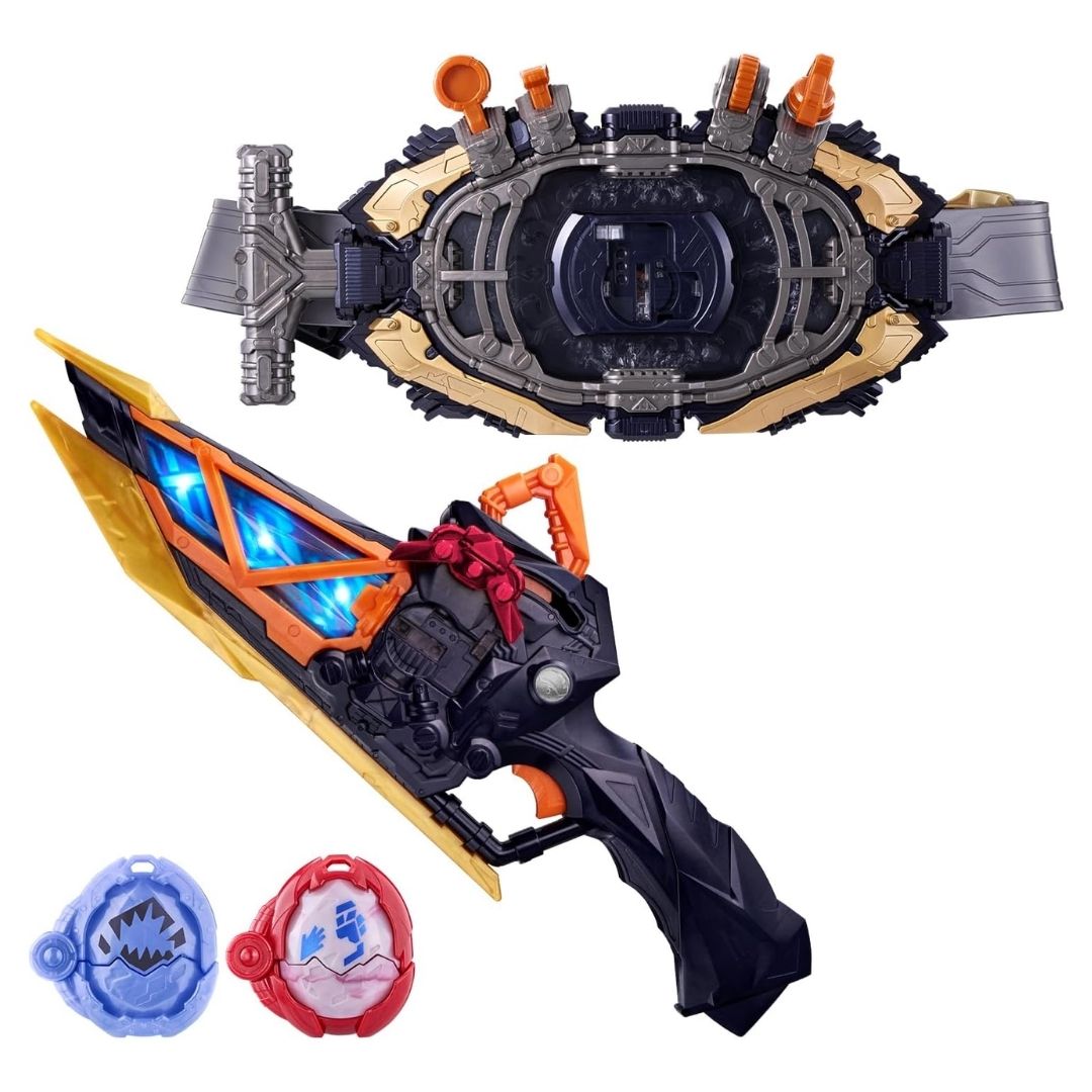 Bandai DX Mao Driver & Mao Blade Set Kamen Rider Myth Official Box