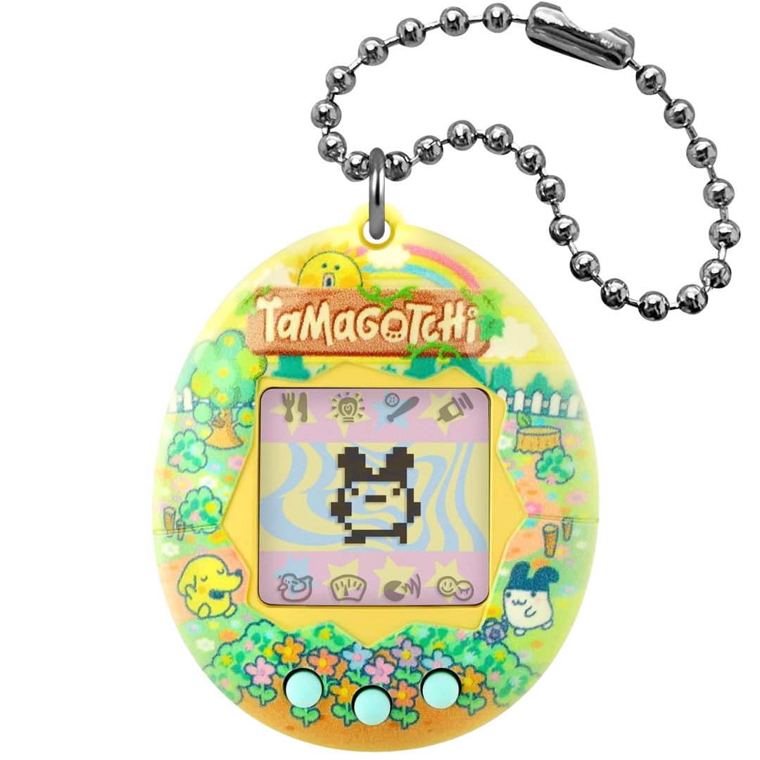 Bandai Tamagotchi Bright Garden Virtual Pet Portable Official Edition