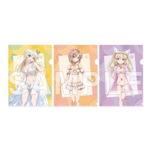 [Set of 5] Anime Clear File Collection - Haganai 15th Anniversary & Fate Prisma Illya Licht Sunburned Edition
