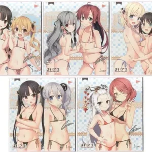 [Set of 12] Anime Merch - Clear File, Shikishi, Postcard, Autograph Board